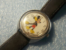Timex Electric Mickey Mouse Watch Retro Vintage Mens picture