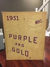 1951 MORRISON R WAITE HIGH SCHOOL Yearbook - Toledo, OH -  Purple And Gold picture