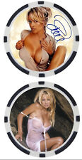 PAMELA ANDERSON - AMERICAN BEAUTY --- POKER CHIP ***SIGNED*** picture