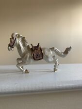 Karen Kopal white horse with crystal saddle picture