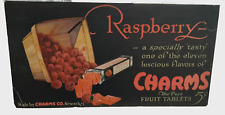 sign on foamcore CHARMS Co. of Newark NJ VINTAGE ADVERTISING 10x20 circa 1929 picture