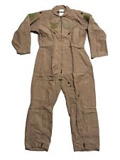 USGI Flyer's Coveralls NOMEX CWU-27/P Type 1 Class 2 Size 40S Tan BRAND NEW picture