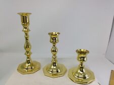 Set of Baldwin Brass Candlesticks 7