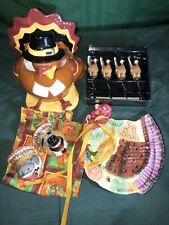 LOT OF VINTAGE THANKGIVING TABLE DECORATIONS picture