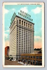 Cleveland OH-Ohio, B.F. Keith's Palace, Advertising, Antique Vintage Postcard picture