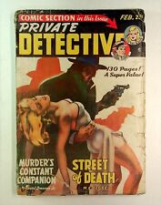 Private Detective Stories Pulp Feb 1950 Vol. 22 #1 GD+ 2.5 picture