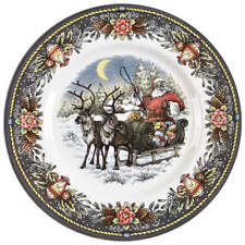 Royal Stafford Santa's Sleigh  Dinner Plate 11722988 picture