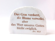 Souvenir With Words From The Bible In German Christianity Religion Collectible picture