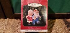 1997 HALLMARK KEEPSAKE ORNAMENT THE CLAUSES ON VACATION FISHING 1st In Series  picture