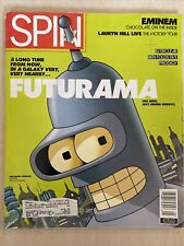 Spin May 1999 Music Magazine Futurama Bender Eminem Groening  Lauryn Hill VG+ picture