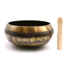 Handmade  Chime Tibetan Singing Bowl for Buddhism Meditation Healing E7C1 picture