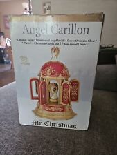 MR CHRISTMAS ANIMATED MUSICAL ANGEL CARILLON CAROUSEL PLAYS 30 SONGS  picture