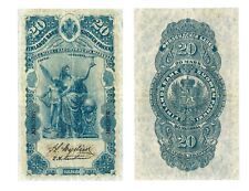 -r Reproduction -  Finland 20 marks 1898  Markkaa    Pick #5    475 picture