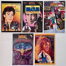 Rock N Roll / Personality Comics Lot of 5 The Beatles, LED Zeppelin, 2 Live Crew picture