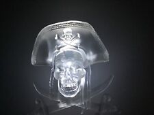 Disney Parks Pirate of the Caribbean Skull Light Up Glow Clip New picture