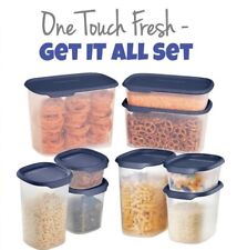 Tupperware One Touch Fresh Get It All Set New - 9 Piece Set picture