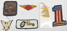Vintage Harley Davidson Motorcycles Patch Lot Mixed Lot of 6    TF picture