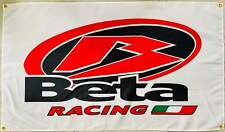 BETA RACING MOTORCYCLE 3X5FT FLAG BANNER MAN CAVE GARAGE picture
