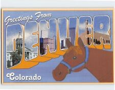 Postcard Greetings from Denver Colorado USA picture
