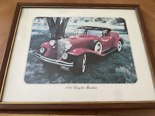 1931 Chrysler Roadster Framed Photograph Print (Unique) picture