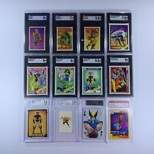 Marvel Cards 1979-1993 All Graded,Spider-Man,Wolverine,Iron Man,Thor & More picture