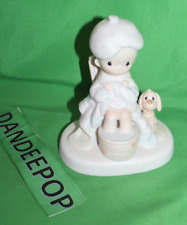 Precious Moments Enesco God Is Watching Over You Jonathan David 1981 Figurine picture