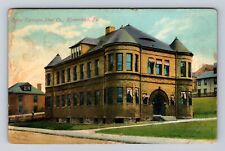 Homestead PA-Pennsylvania, Office Carnegie Street, Vintage c1909 Postcard picture