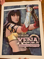 Xena Warrior Princess Final Season Samurai+Katana-AFIN~Finale~Small Poster~RARE picture