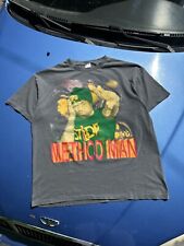 RARE Vintage Wu Tang Rap T-Shirt Method Man 90s Big Logo crazy faded picture