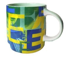 Anthropologie Monogram Mug Initial E Coffee Cup Ceramic Lottie Artsy Boho picture