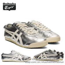 Onitsuka Tiger MEXICO 66 Classic Sneakers Silver/Off White Unisex Shoes picture