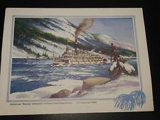 Columbia River, OR Lloyd Harting Steamer Bailey Gatzert Christmas 1892 picture