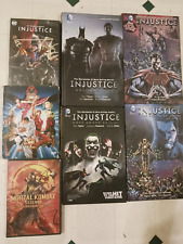 Rare Complete Street Fighter V anime series. Injustice:God's Among Us paperback  picture
