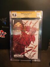 SDCC 2023 Boom Studios BRZRKR Poetry of Madness #1 CGC 9.6 Signature Frison picture