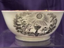 Princess Charlotte In Memoriam (1817) - Daughter of King George IV-Lustre Bowl picture