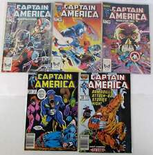 Captain America Lot of 5 #286,287,288,315,316 Marvel (1983) 1st Series Comics picture