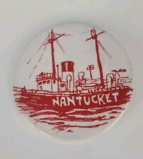 Nantucket Button - Fishing boat - Pin picture
