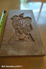 Vintage Gingerbread Mold Speculaas Speculoos Springerle Cookie Mold Board Press picture