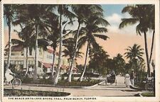 Palm Beach, FLORIDA - Beaux Arts - Lake Shore Trail - bicycle, horse & buggy picture
