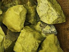 3000 Carat Lots of High End Serpentine Rough - Plus a FREE Faceted Gemstone picture