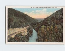 Postcard The Cold River Canyon, Mohawk Trail, Massachusetts, USA picture