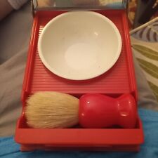 Stan-Lite Shaving Kit with Mirror,Brush & Bowl vintage picture