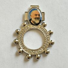 St Padre Pio Relic Medal Ex Indumentis Italy picture