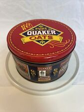 Cookie Tin Vintage Quaker Oats with recipe 1983 Limited Edition picture