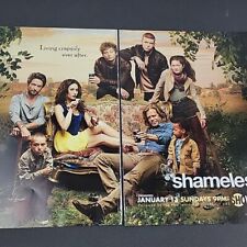 2013 Print Ad Shameless TV Show Promo Pages Showtime Living Crappily Ever After picture