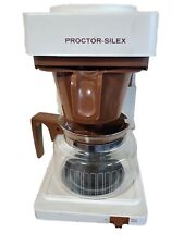 Vintage Proctor Silex 10 Cup Coffee Maker A415AL Retro Kitchen Appliance picture