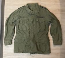 Vintage 70s Sateen OG 107 Jacket Mens Medium Regular Field Vietnam M65 Coat  picture