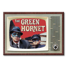 THE GREEN HORNET TV Show TV 3.5 inches x 2.5 inches Steel FRIDGE MAGNET picture