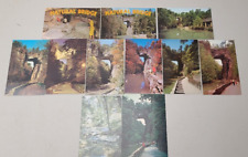 Natural Bridge VA Postcards Lot of 11 Unposted Postcards picture