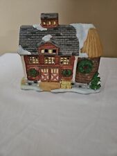 Noma Dickensville Collectables Porcelain Lighted Village Barn w/Orig Box #6158 picture